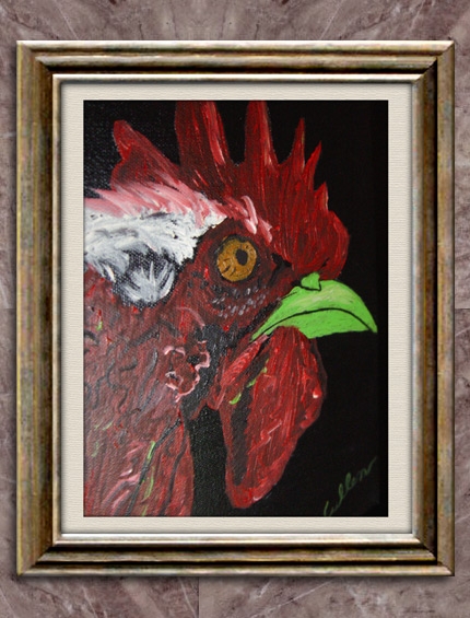 Chickens On Canvas 03