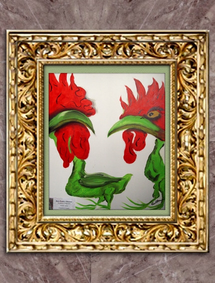 Chickens On Canvas 06