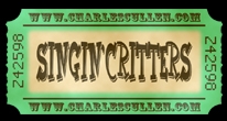 Welcome Singin Critters Button